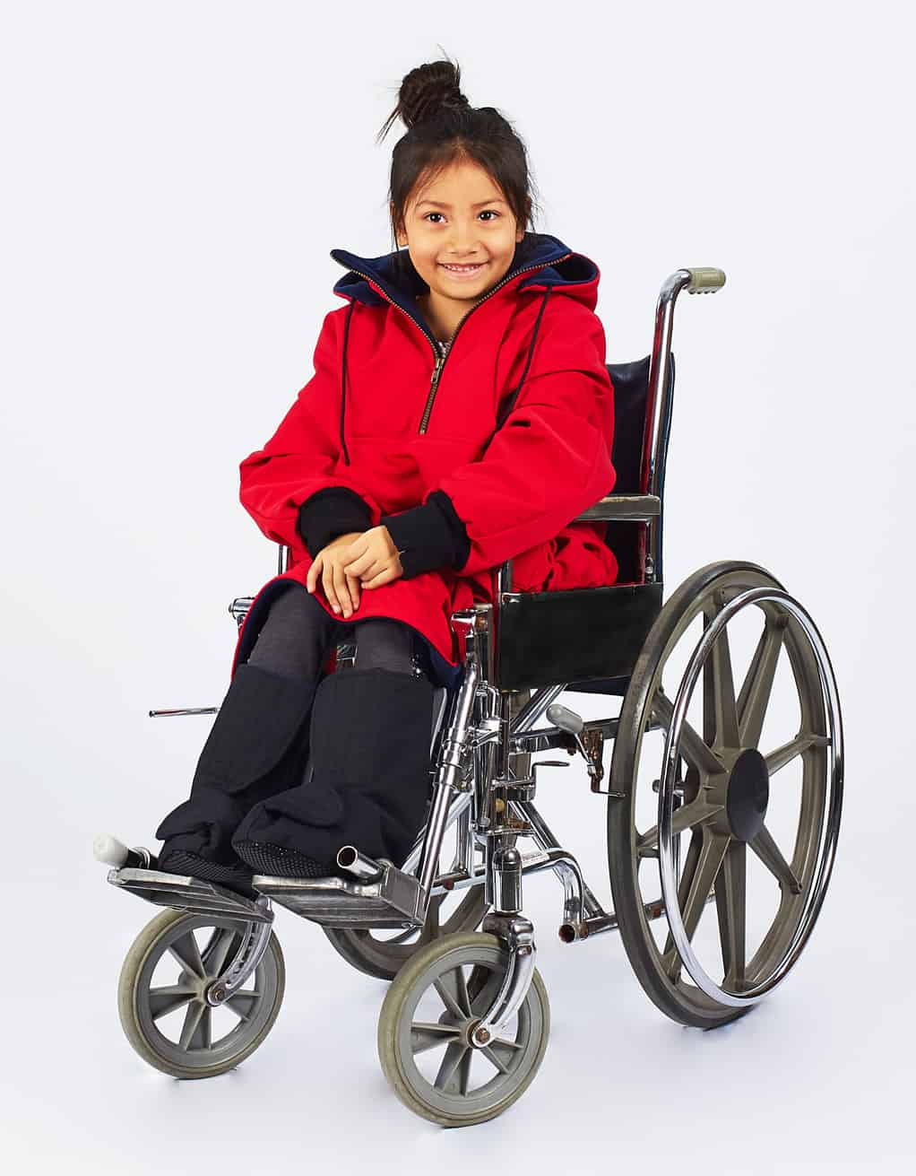 Enfant En Fauteuil Roulant