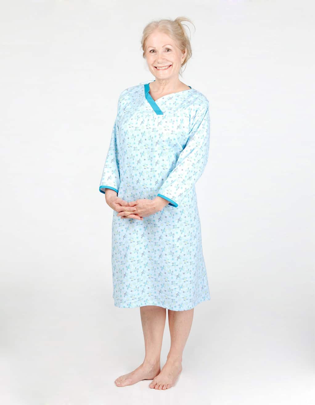 Adaptive Flannel Nightgown