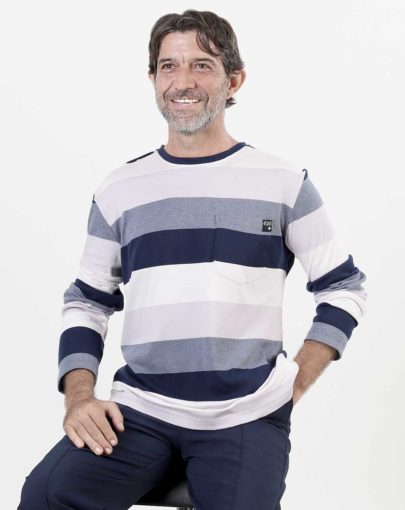 t-shirt-adapté-homme-automne-hiver–2019-2020-HB84360-308-marine-ligné