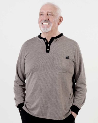 T shirt top hiver homme